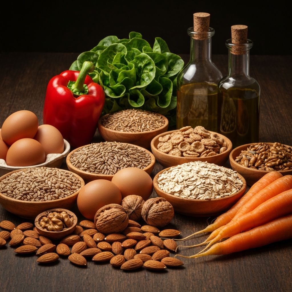 Various macronutrient food sources